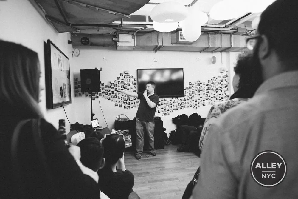 Touchlab presents at AlleyNYC's happy hour showcase