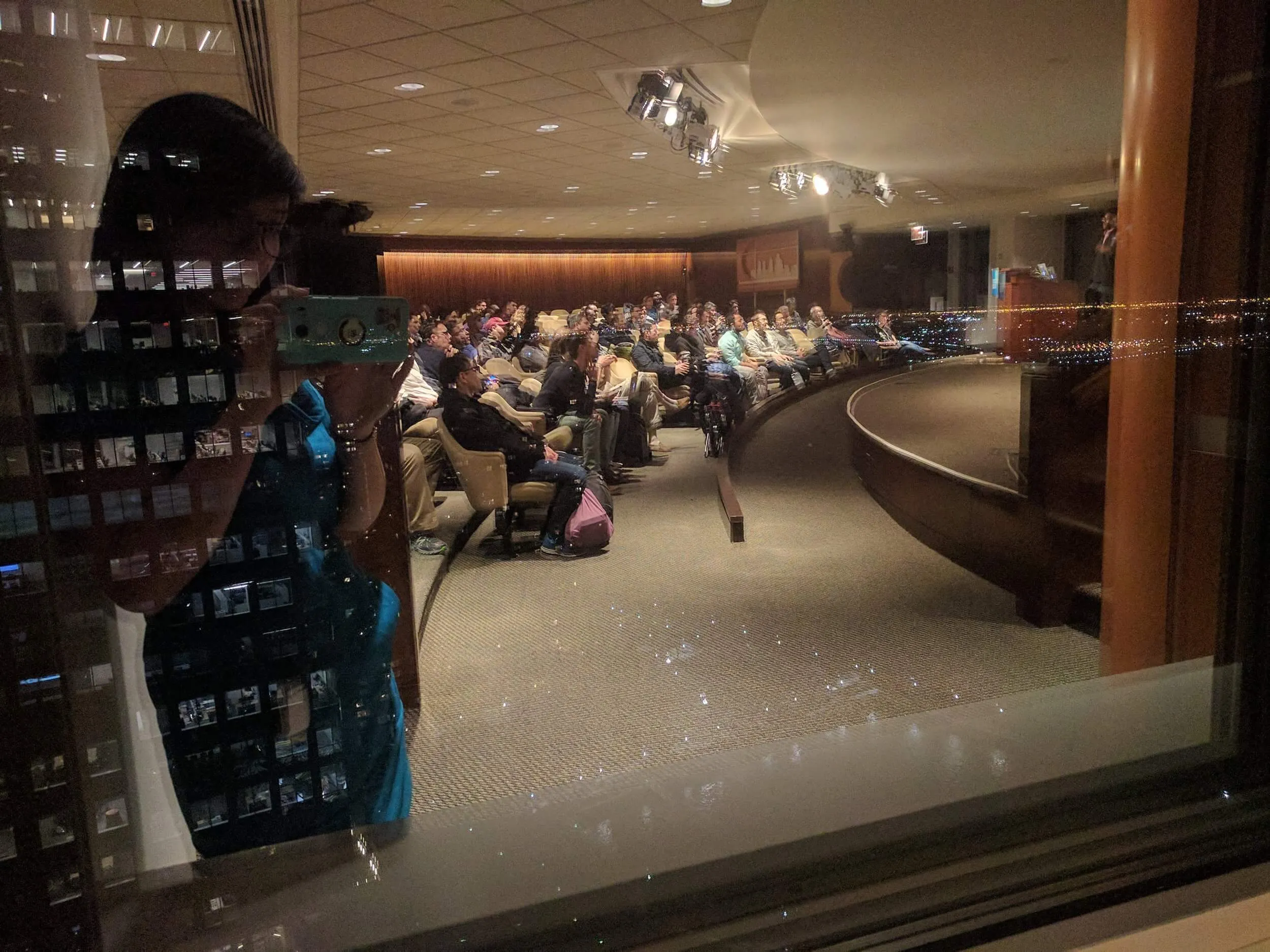 The American Express headquarters may seem far to some, but it was no big deal for the 100+ developers who came out for our February meetup.