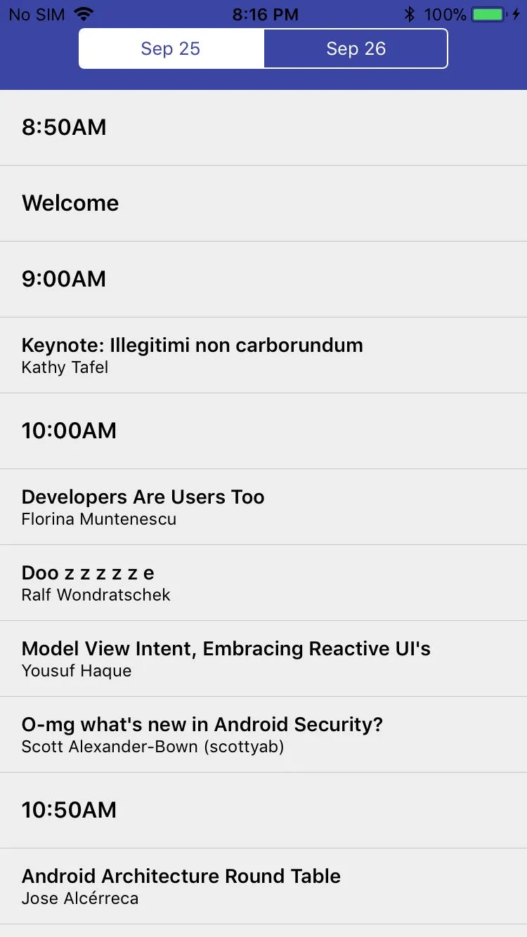 I don’t want to lead you on too much about the status of coding Kotlin on iOS. I’m very excited about where that’s going, but it’ll be a little while.