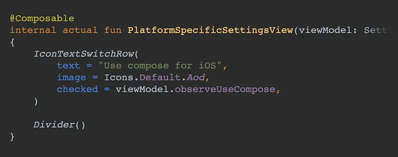 Compose UI for iOS
