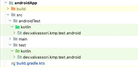 Android source sets