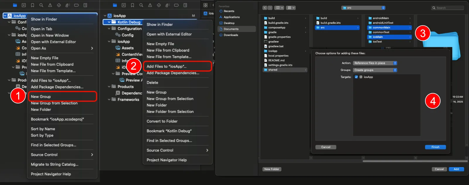 XcodeKotlinFileReferencesSteps