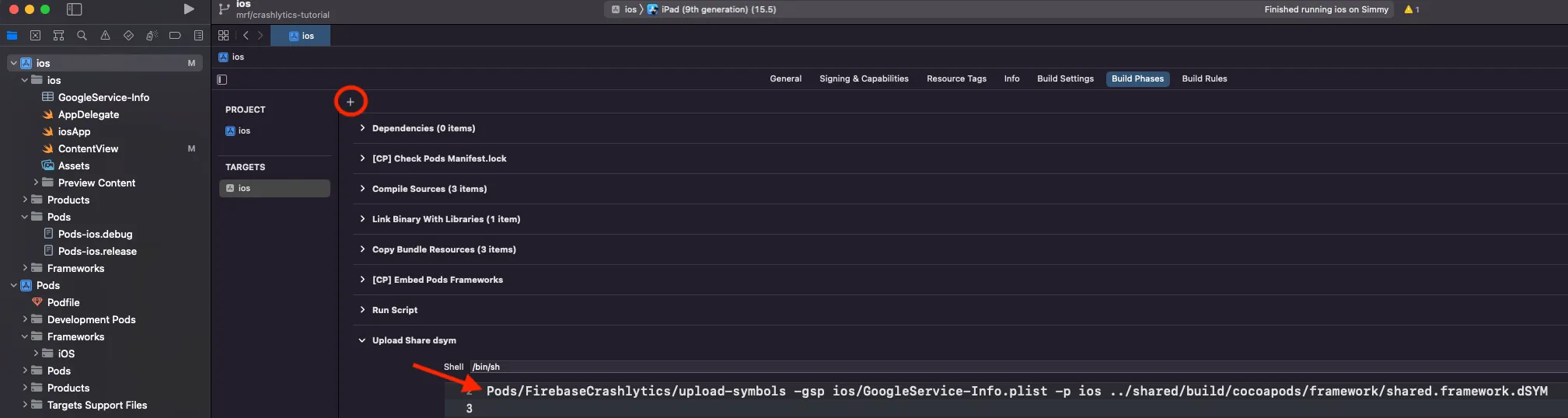 Xcode Add Build Phase