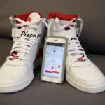 Pie Topps with the app