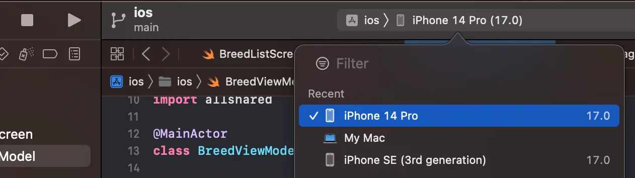 Select Simulator